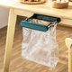 thumbnail image 2 of Soporte para bolsas de basura que ahorra espacio Soporte para cubo de basura de plástico plegable montado en la pared, 2 of 8