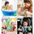thumbnail image 3 of Dollibu Frog Bath Buddy Squirter - Rana verde flotante Juguete de baño de goma Diversión con chorros de agua Juego de baño para niños pequeños Juguete animal lindo y suave para la bañera Playa y pisci, 3 of 5
