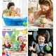 thumbnail image 3 of Dollibu Frog Bath Buddy Squirter - Rana verde flotante Juguete de baño de goma Diversión con chorros de agua Juego de baño para niños pequeños Juguete animal lindo y suave para la bañera Playa y pisci, 3 of 5