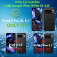 thumbnail image 4 of KOMI Ultimate Waterproof Case for Google Pixel 9 Pro XL 6.8",Shockproof & Dustproof,Full Coverage with Screen Protector, Wireless Charging Compatible, Slim Design,Perfect for Outdoor Use Black, 4 of 5