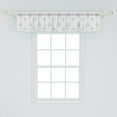 thumbnail image 2 of Ambesonne Grey Window Valance, Damask Victorian Bohemian, 42" x 12", Grey, 2 of 3