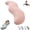 Pink, variant on Pea Pod Body Pillow for Adults, Pea Pod Body Pillow for Side Sleeper, 105 × 30 Cm Pea Pods Long Bodys Pillows for Sleeping, Soft and Supportive Pillow for Sleeping