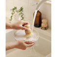 thumbnail image 3 of 2 ? Kitchen Cleaning Scrub Brush for Washing Dishes, Pots, Pans & Sink ? Vegetable Scrub Brush ? Zero Waste Firm & Soft Bristle Eco Dish Brush, 3 of 5