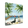thumbnail image 2 of Grace Popp 'Dogs on Deck I' Canvas Art, 2 of 3
