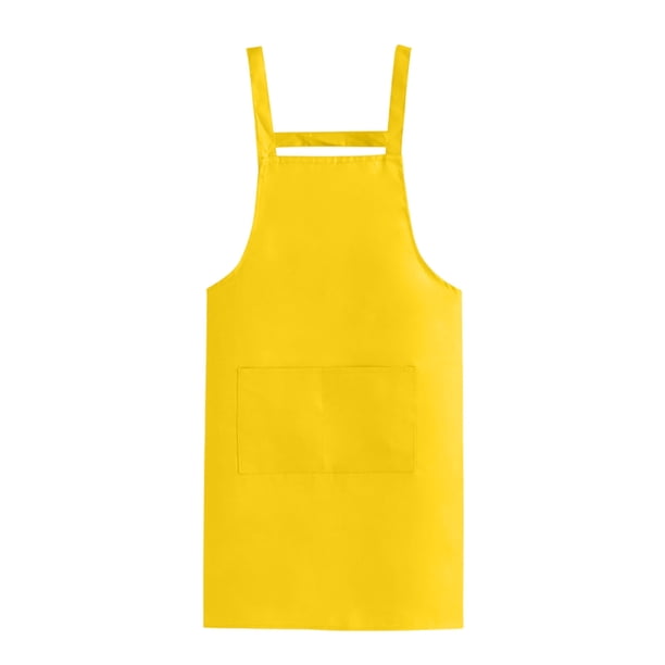 Delantal estilo espalda en H con bolsillo para mujeres y hombres, ajustable, tamaño grande, cómodo, para cocina casera.