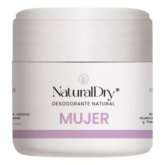 Desodorante Naturaldry Natural Hidrata Elimina Olor Lavanda