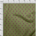 thumbnail image 2 of oneOone Cotton Cambric Fabric Paisley Block Print Fabric By Yard 56 Inch Wide, 2 of 4