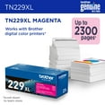 thumbnail image 5 of Brother Genuine TN229XLM High Yield Magenta Toner Cartridge, 5 of 9