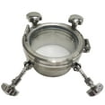 thumbnail image 2 of Sanitary Pressure Round Tank Access Manhole Cover Door Manway 304 Stainless Steel with Sight Glass, 2 of 5