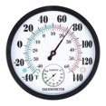thumbnail image 1 of Thermometer Indoor Outdoor 10" Patio Large Wall Thermometer and Hygrometer,No Battery is Required to Let You to See The Temperature and Humidity of The Day from a Distance, 1 of 5