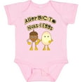 thumbnail image 3 of Inktastic Allergic to Nuts and Eggs Boys or Girls Baby Bodysuit, 3 of 5