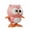 Pink, variant on Eolstice Cute Wind Up Owl Toy, Clockwork Running Flapping Bird, Baby Learn to Crawl Activity, Infant Developmental, Toddler Educational Play Toy