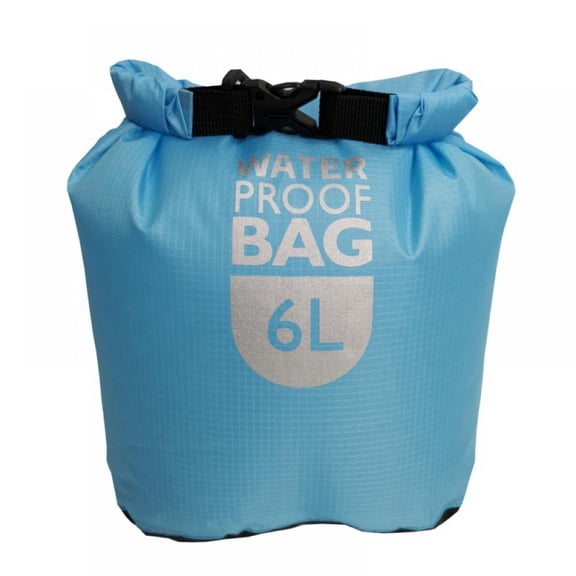 Forzero Waterproof Dry Bag 6L/180Fl.Oz, 210T Polyester Taffeta Material Swimming Rafting Kayaking Inland River Trekking Beach Rafting Floating Sail Canoe Boating Waterproof Dry Bag Storage Bag