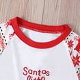 thumbnail image 3 of Conjuntos de ropa y camiseta con estampado de ciervos de manga larga para bebés y niñas, pijamas para niños, ropa para niños, traje para Navidad, 3 of 5