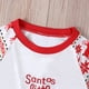 thumbnail image 3 of Conjuntos de ropa y camiseta con estampado de ciervos de manga larga para bebés y niñas, pijamas para niños, ropa para niños, traje para Navidad, 3 of 5