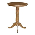 thumbnail image 4 of 30" Round Top Pedestal Table - 40.9"H, 4 of 6