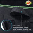 thumbnail image 3 of Paquete de 6 bolsas de cultivo de plantas de 5 galones, bolsas de cultivo de tela no tejida transpirables, macetas de jardín de aireación de raíces engrosadas de alta resistencia con asas de correas, 3 of 4