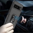 thumbnail image 2 of [PST] Google Pixel 7 Pro Étui, Étui Rigide Magnétique Robuste avec Support Anneau, 2 of 3