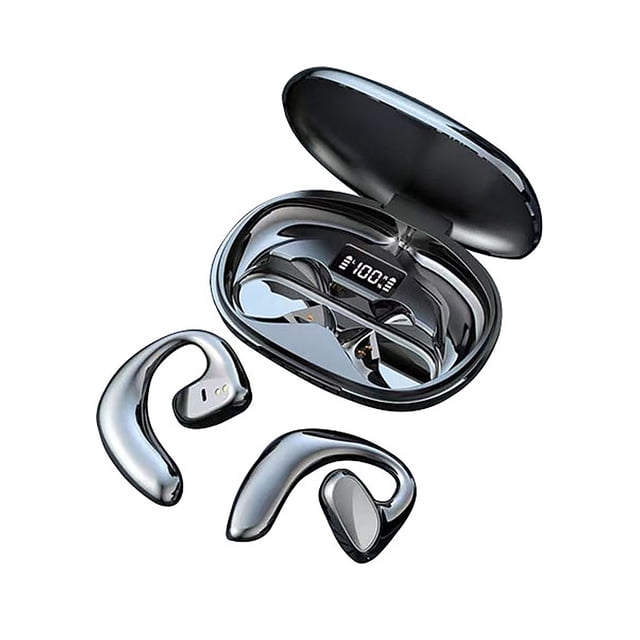 Cateissary Auriculares de conducción de aire compatibles con Bluetooth 5.1 Auriculares recargables de bajo retraso Auriculares inalámbricos para juegos Cables de audio/vídeo