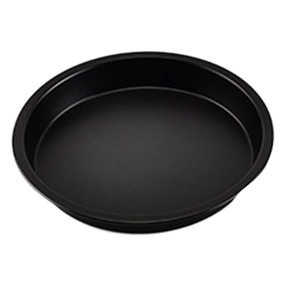 GQDIN Pizza Pan, 6-10 Inch Round Baking Pan Pizza Serving Tray with Stainless Steel Core & Non-stick Coating, for Home Restaurant Party, Non-Toxic & Sturdy Oven Safe & Anti-melt, Easy to Clean