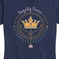 thumbnail image 3 of Disney Princess - Royally Fierce - Women's Short Sleeve Graphic T-Shirt, 3 of 5