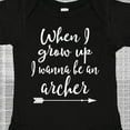 thumbnail image 4 of Inktastic Future Archer Childs Archery Arrow Boys or Girls Baby Bodysuit, 4 of 5