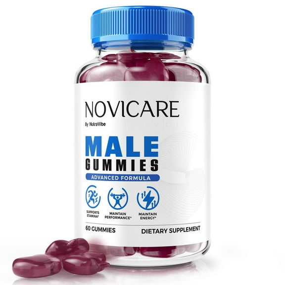 NoviCare – Gummies with a Natural Daily Blend for Energy & Wellness | Great-Tasting, Easy-to-Chew Gummies (60 Gummies)