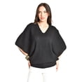 thumbnail image 1 of Sueter de punto manga corta Roman Fashion / Juvenil, 32177 (Negro) negro G, 1 of 6