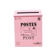 thumbnail image 3 of Buzón de Correo Colgante de Pared Strade Fareast Limited Rosa Soporte Decorativo para Periódicos, 3 of 8