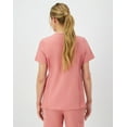 thumbnail image 4 of Hanes Comfort Fit Scrubs Women's Scrub Top Rose Ranch Pink 2XL, 4 of 11