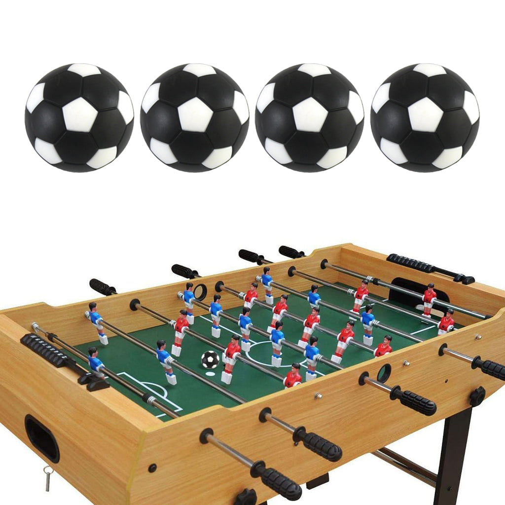 4Pcs 36mm Plastic Soccer Table Foosball Replacement Ball Football Indoor Game 