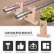 thumbnail image 4 of 2 soportes decorativos para barra de cortina, 4 of 8