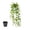 B, variant on OCCOA Artificial Hanging Green Leaves Plant with Pot, Wall Hanging Faux Pothos Decor, Indoor Outdoor Boho Home Decoration, A