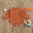 thumbnail image 2 of Baby Letter Playsuit Long Sleeve  Neck Romper, 2 of 6