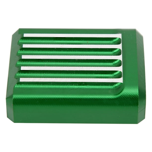 Pedal de freno trasero con almohadilla ampliable para Kawasaki EN650 VULCAN S 650 2015-2019, color verde