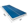 thumbnail image 4 of Jacgood 26X6Ft Air GYM Track Floor Home Gymnastics Air Tumbling Track Mat 8 inches Thickness Training Mat With Electric Air Pump for Cheerleading/Yoga/Training/Home use/Outdoor, 4 of 8