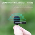 thumbnail image 5 of MicróFono Mic Audio para Piezas de CáMara de Mano ReduccióN de Ruido de Sonido de Alta Fidelidad, X2/X3, 5 of 5