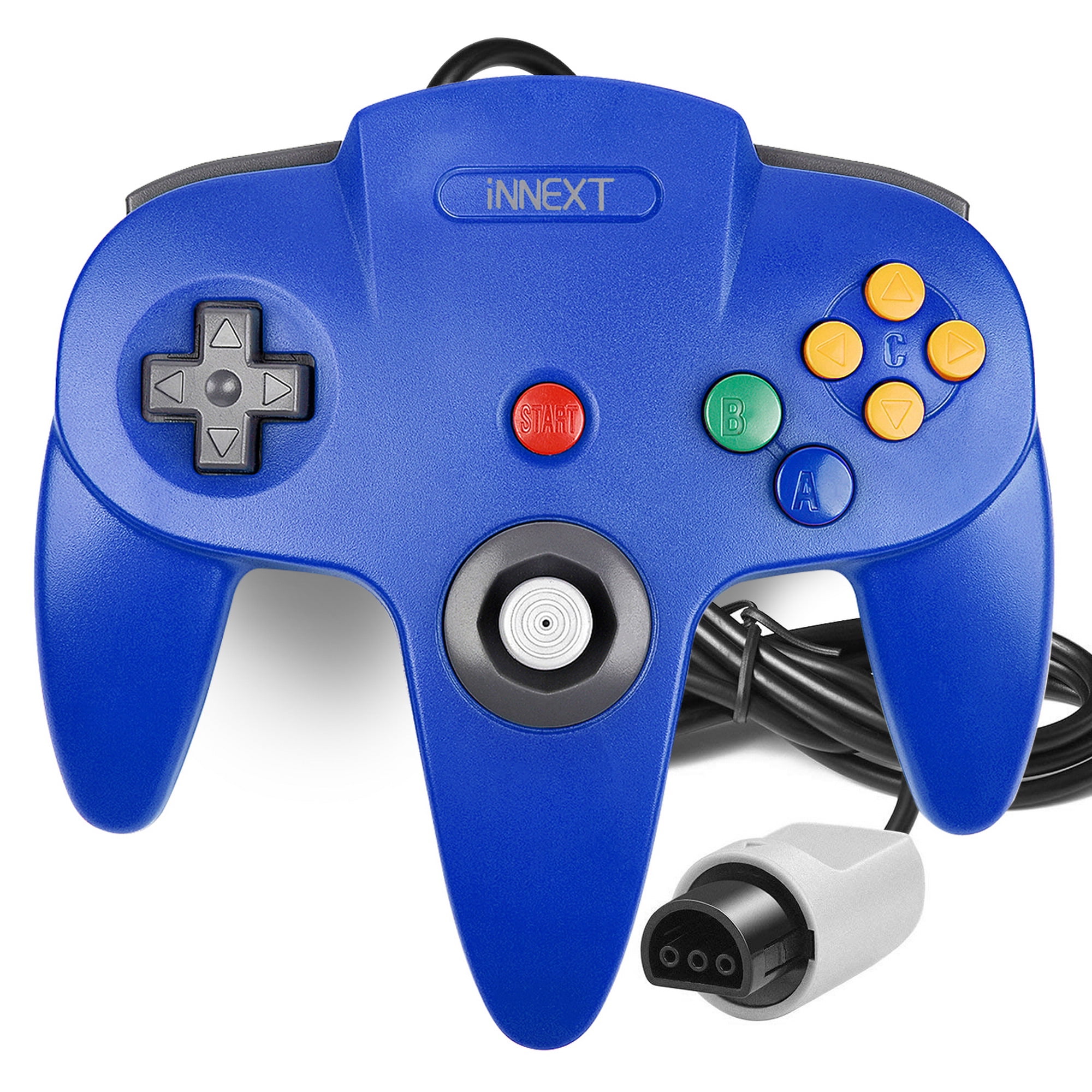 N64 Controller INNEXT Classic Retro Wired Controllers Gamepad N64 Controller INNEXT Classic Retro Wired Controllers Gamepad