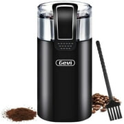 Gevi Electric Coffee Grinder One-Touch Control Coffee Bean Grinder, Black