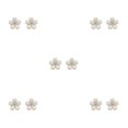 thumbnail image 1 of Sonducket 2 piezas de horquilla Material de aleación DIY artesanías tocado diamantes de imitación brillantes perla flor hebilla accesorios Tipo 1 5Conjunto, 1 of 6