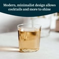 thumbnail image 2 of Libbey Café Rocks Glasses Set of 8, Dishwasher Safe Modern Cocktail Glasses, Versatile Bar Glassware Set for Casual Gatherings, Dinner Parties, 2 of 6