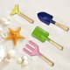 thumbnail image 5 of Juego de 5 herramientas de jardinería para niños, incluye pala, rastrillo y paleta, juguete de arenero de playa para niños, 5 of 5