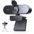thumbnail image 1 of 4K Webcam for PC with PDAF & CDAF Dual-autofocus, Ultra 4K HD, 2 Noise Reduction Mics, Auto Light Correction, USB-A, Privacy Cover, 79°FOV, Streaming Camera for PC, , Laptop, Video Calls, 1 of 10