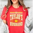 thumbnail image 3 of Go Taylor's Husband Shirt for Women & Girls Funny Football Game Day Viral Sports Fan Tee Vintage Red Shirt Youth Medium, 3 of 7
