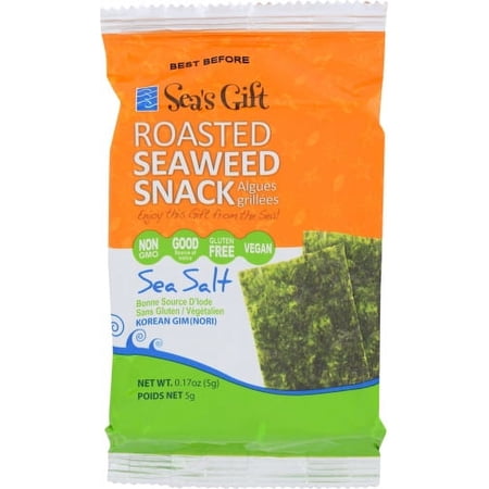 Sea's Gift Roasted Seaweed, .17 oz (Pack of 12)