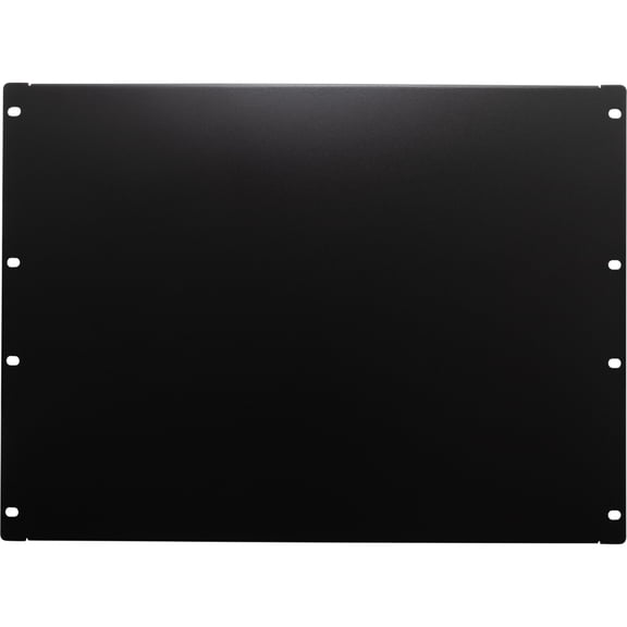 Navepoint 8U Blank Rack Mount Panel Spacer  For 19-Inch Server Network Rack Enclosure Or Cabinet Black