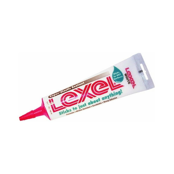 Sashco Lexel Sealant - White - 5.5 oz