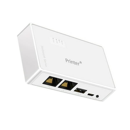 Office Networking Print Server Sharing Computer USB Printer Server Networking Device RJ45