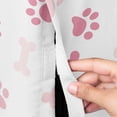 thumbnail image 3 of Sweet Jojo Designs Paw and Bone Blush Pink Dog Crate Kennel Cover 36in. Girl, 3 of 6