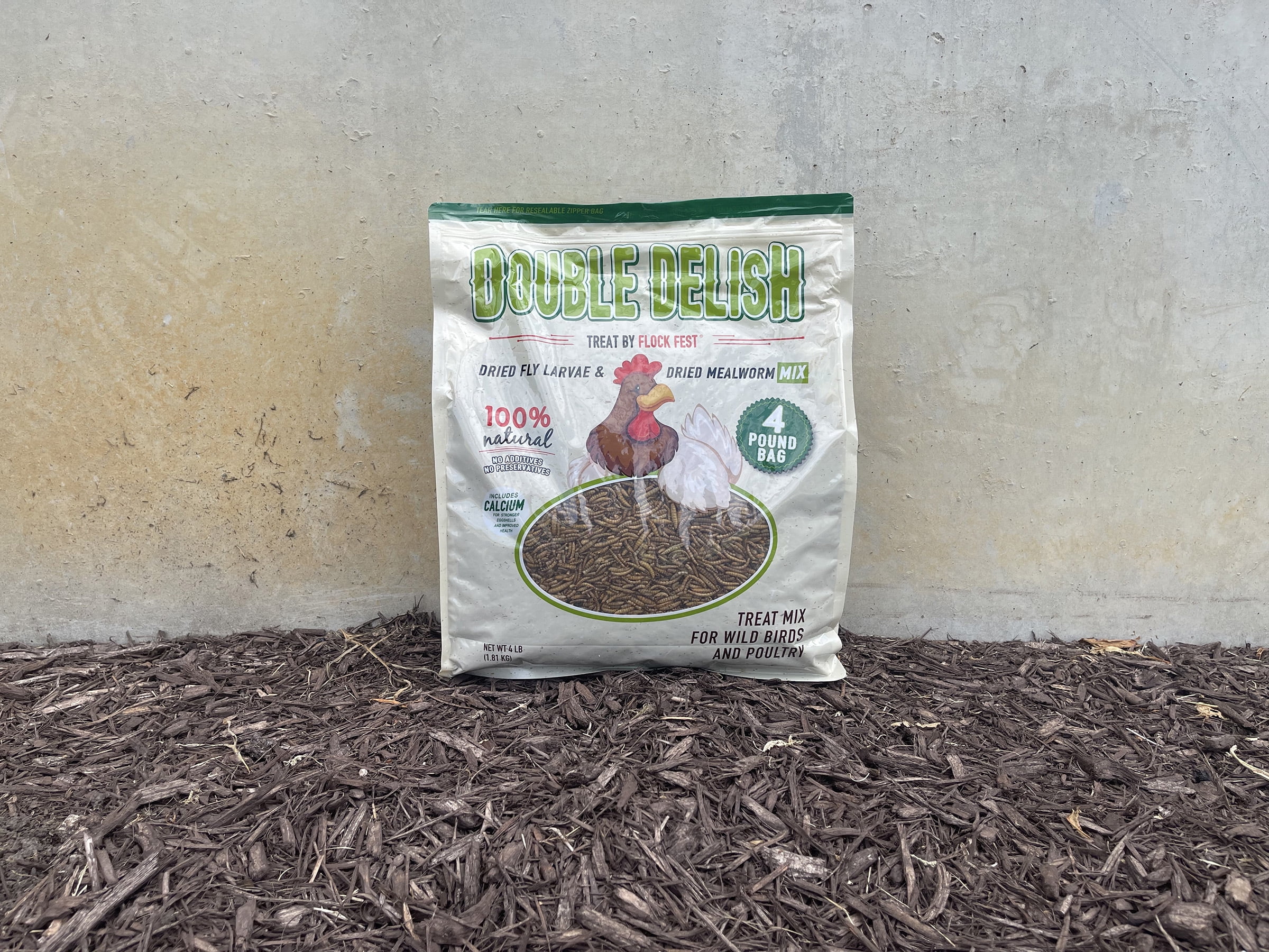 Double Delish Dried Mealworms and Black Soldier Fly Larvae